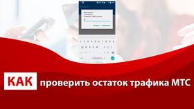 Как проверить остаток интернет-трафика на МТС в Эконика