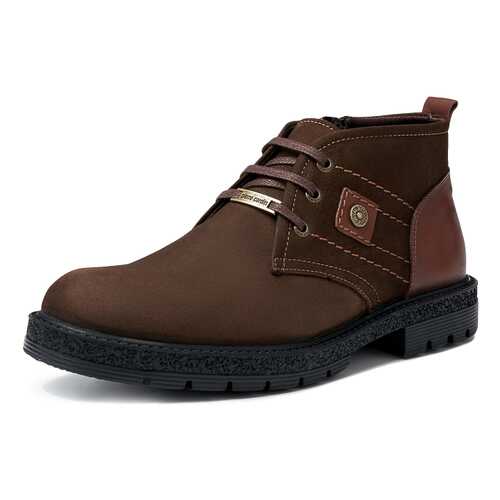 Ботинки мужские Pierre Cardin 26007470 коричневые 40 RU в Эконика