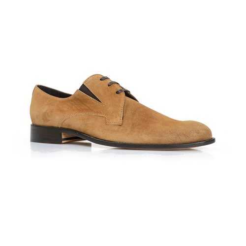 Туфли мужские GOLD BROTHERS SS15-112 FRENCH коричневые 43.5 RU в Эконика