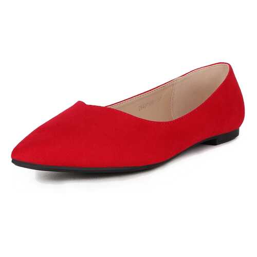 Балетки женские T.Taccardi 710018273 красные 36 RU в Эконика