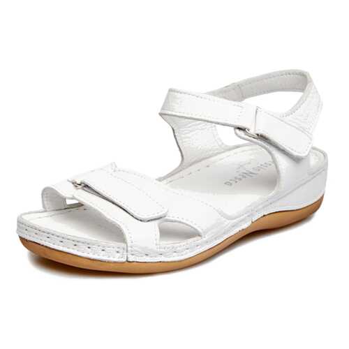 Босоножки женские Alessio Nesca Comfort 019060N0 белые 40 RU в Эконика