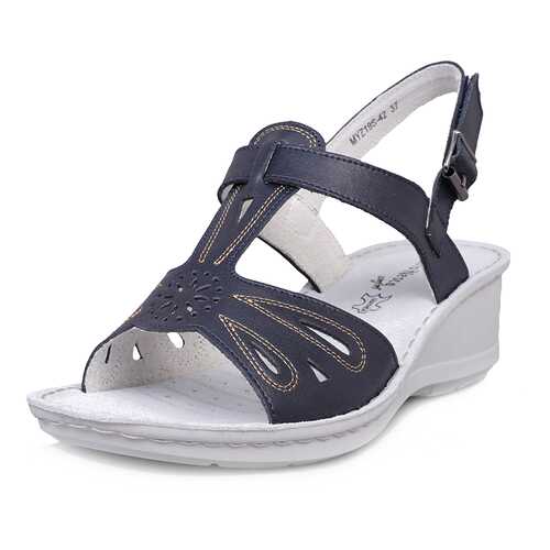 Босоножки женские Alessio Nesca Comfort 710018010 синие 40 RU в Эконика