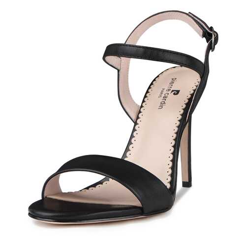 Босоножки женские Pierre Cardin 710017676 черные 38 RU в Эконика