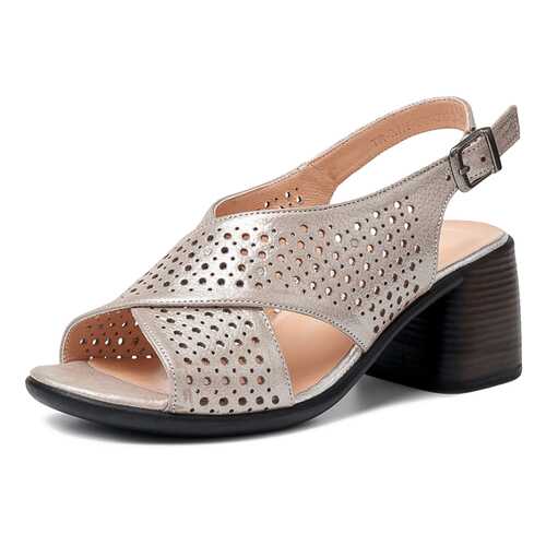 Босоножки женские Pierre Cardin TR-MN-57-203-3 коричневые 40 RU в Эконика