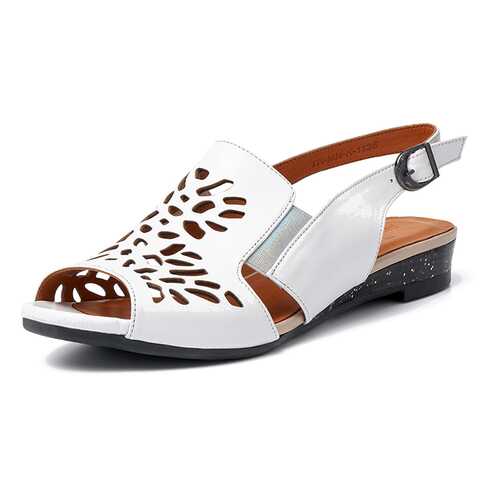 Босоножки женские Pierre Cardin TR-MN-K-1135 белые 37 RU в Эконика