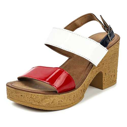 Босоножки женские T.Taccardi 00106150 синие/красные 40 RU в Эконика