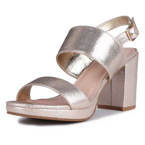 Босоножки женские T.Taccardi 01806580 золотистые 37 RU в Эконика