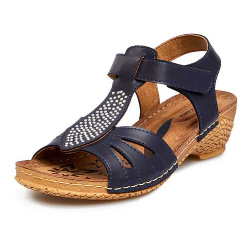Босоножки женские T.Taccardi 018066U0 синие 40 RU в Эконика