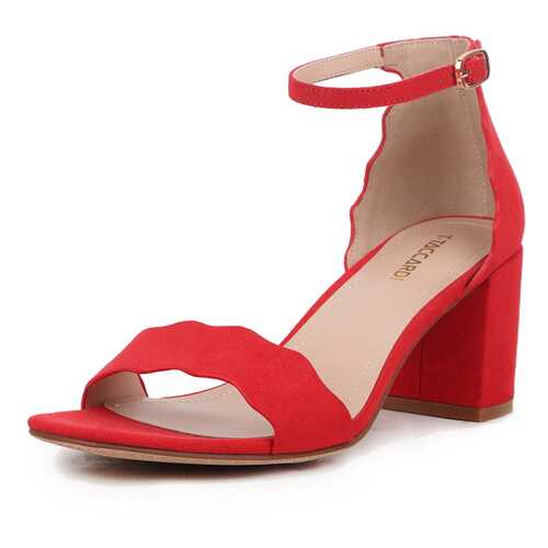 Босоножки женские T.Taccardi K0650PT-1 красные 41 RU в Эконика