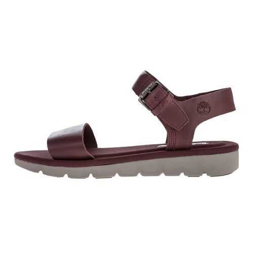 Сандалии женские Timberland TBLA286TW бордовые 7.5 US в Эконика