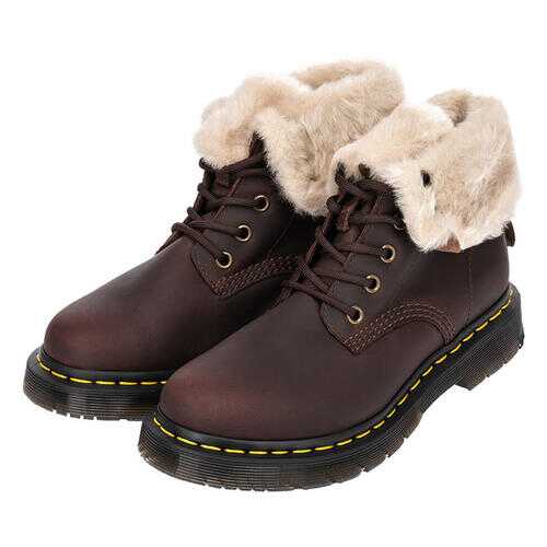 Ботинки женские Dr. Martens коричневые в Эконика