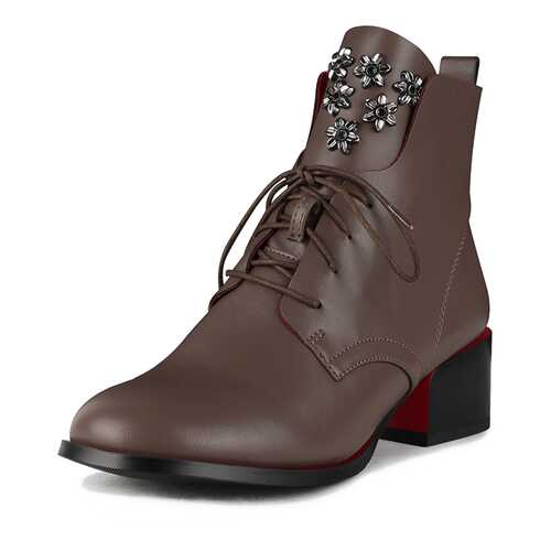 Ботинки женские T.Taccardi 710018848 серые 40 RU в Эконика