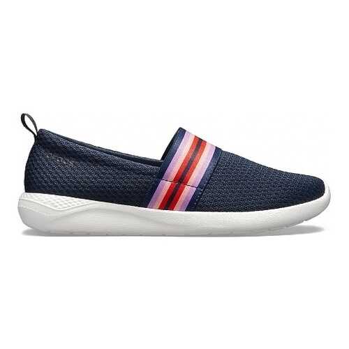 Балетки женские Crocs Literide mesh slip on w-1 синие 37.5 RU в Эконика
