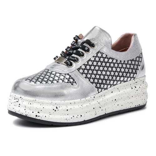 Кроссовки женские Pierre Cardin TR-MN-108-1617 серебристые 36 RU в Эконика