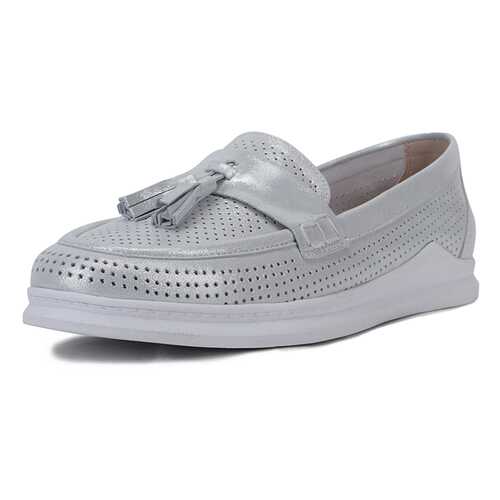 Мокасины женские Pierre Cardin 710017775 серебристые 41 RU в Эконика
