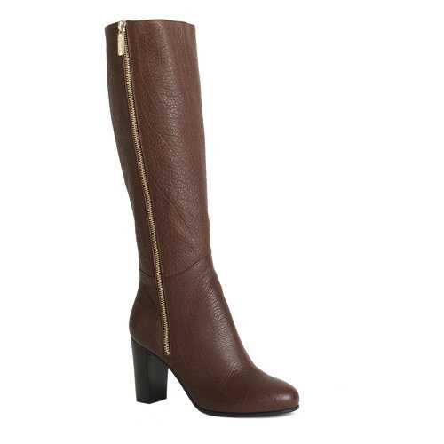Сапоги женские Studio Pollini SA26328M0JTO0208 коричневые 37.5 RU в Эконика