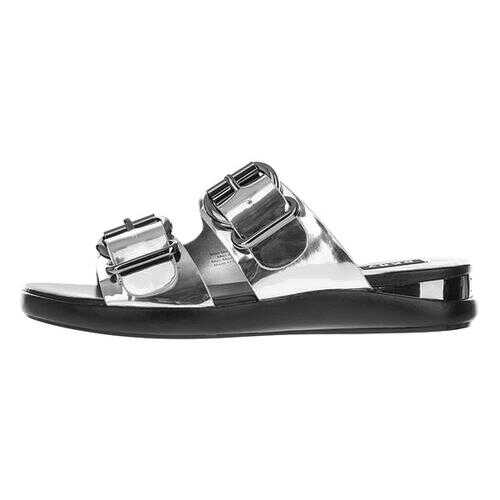 Шлепанцы женские DKNY K4900889 серебристые 9.5 US в Эконика