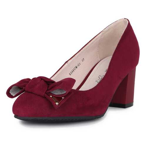 Туфли женские T.Taccardi K0441PM-2A бордовые 38 RU в Эконика