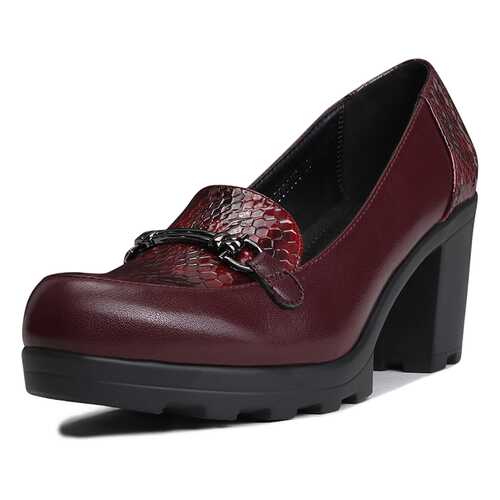 Туфли женские T.Taccardi K0480PM-2A бордовые 38 RU в Эконика